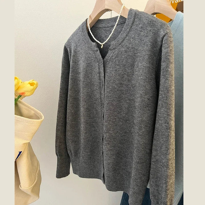 Drune | Cozy chunky knit wool cardigan sweater