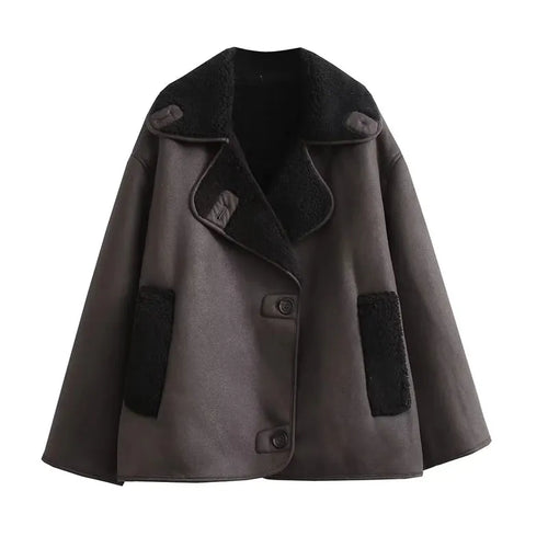 Drune | Moderne und warme Lederjacke für Damen