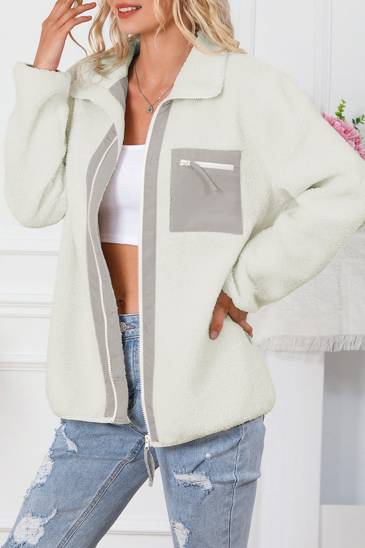 Drune | Weiche Fleecejacke mit Reißverschluss Praktisch und Warm Perfekt Für Den Alltag