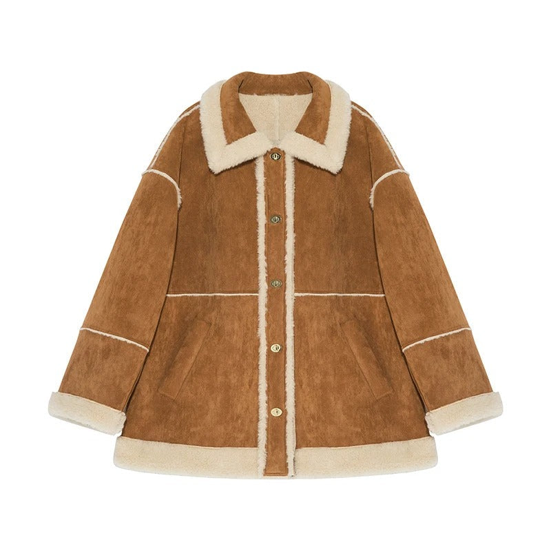 Drune | Gemütliche Jacke mit Sherpa Futter