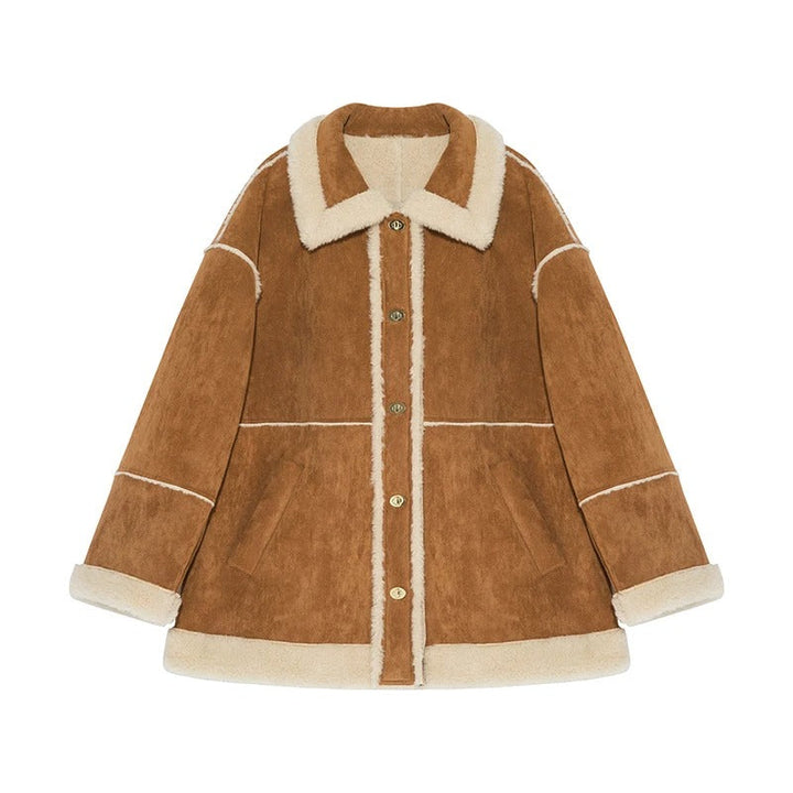 Drune | Gemütliche Jacke mit Sherpa Futter