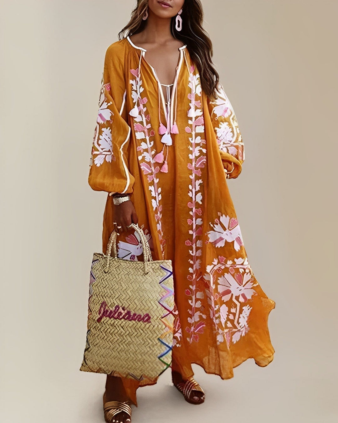 Drune | Retro Boho Loose Kleid