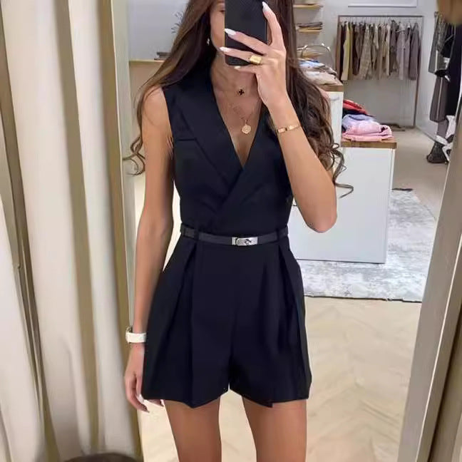 Drune | Eleganter Damen Jumpsuit Für Den Arbeitsalltag
