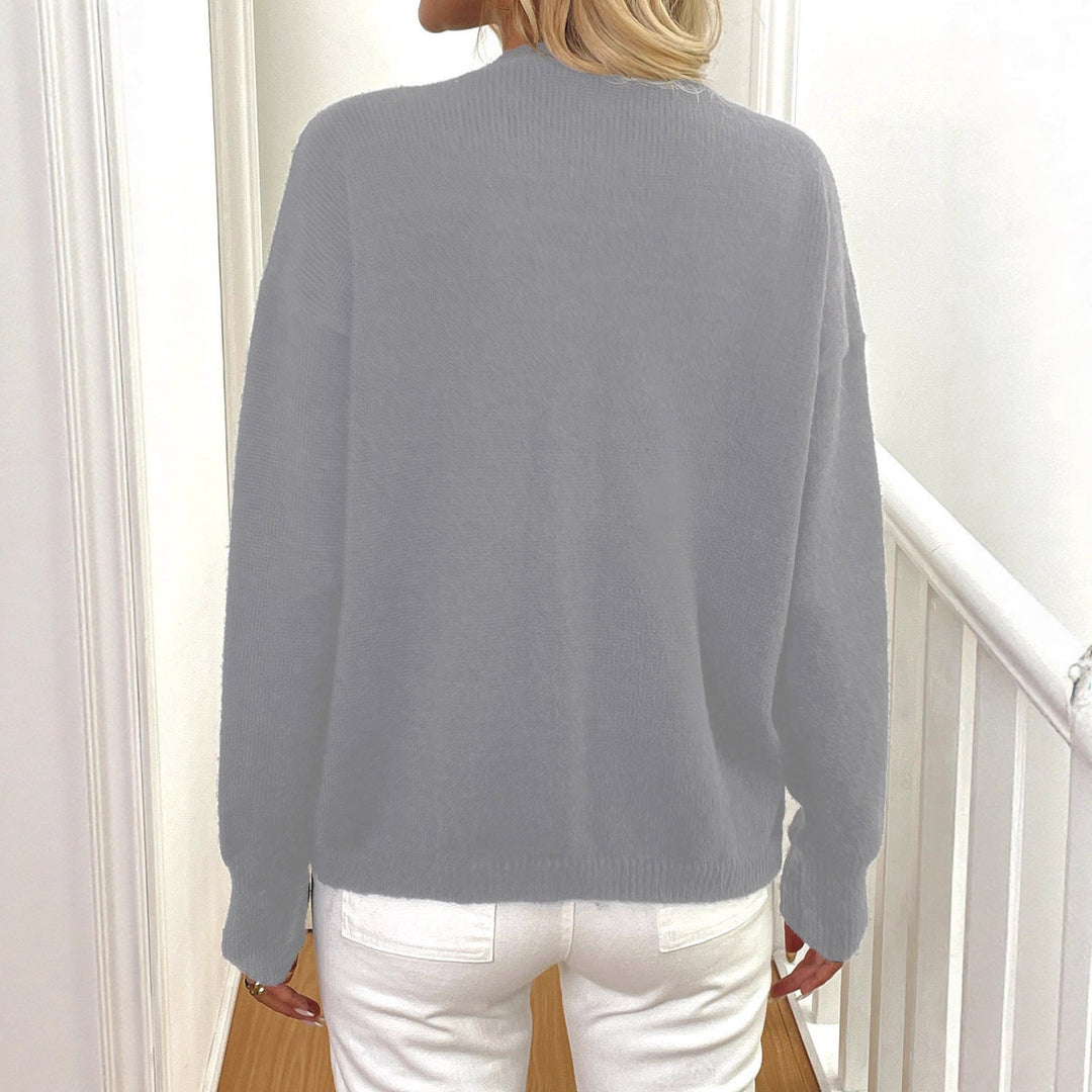 Drune | Eleganter Strick-Cardigan mit großen Knöpfen