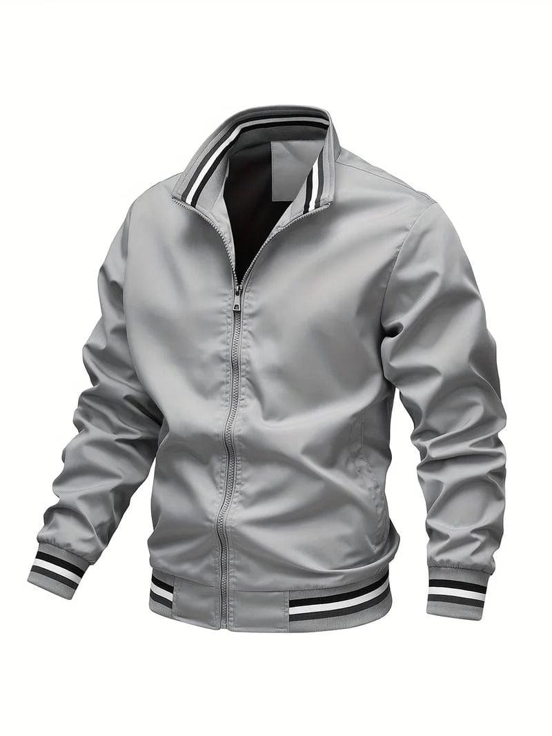 Drune | Stylische Bomberjacke mit Rippkragen für Herren