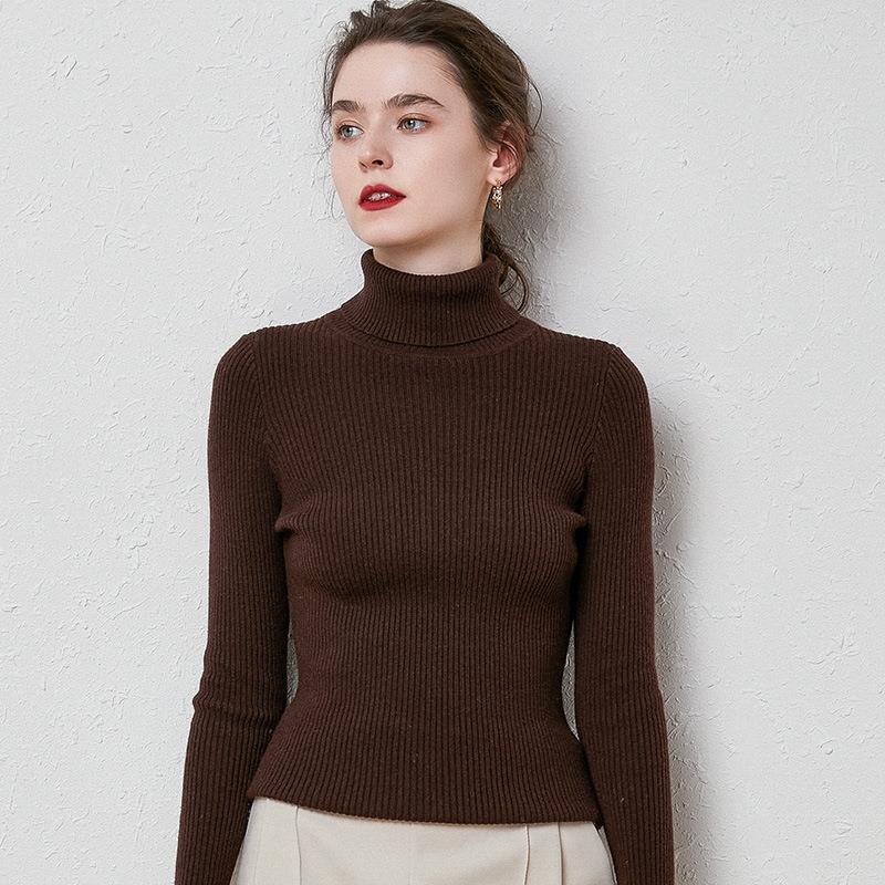 Drune | Premium-Wollrollkragenpullover für Frauen