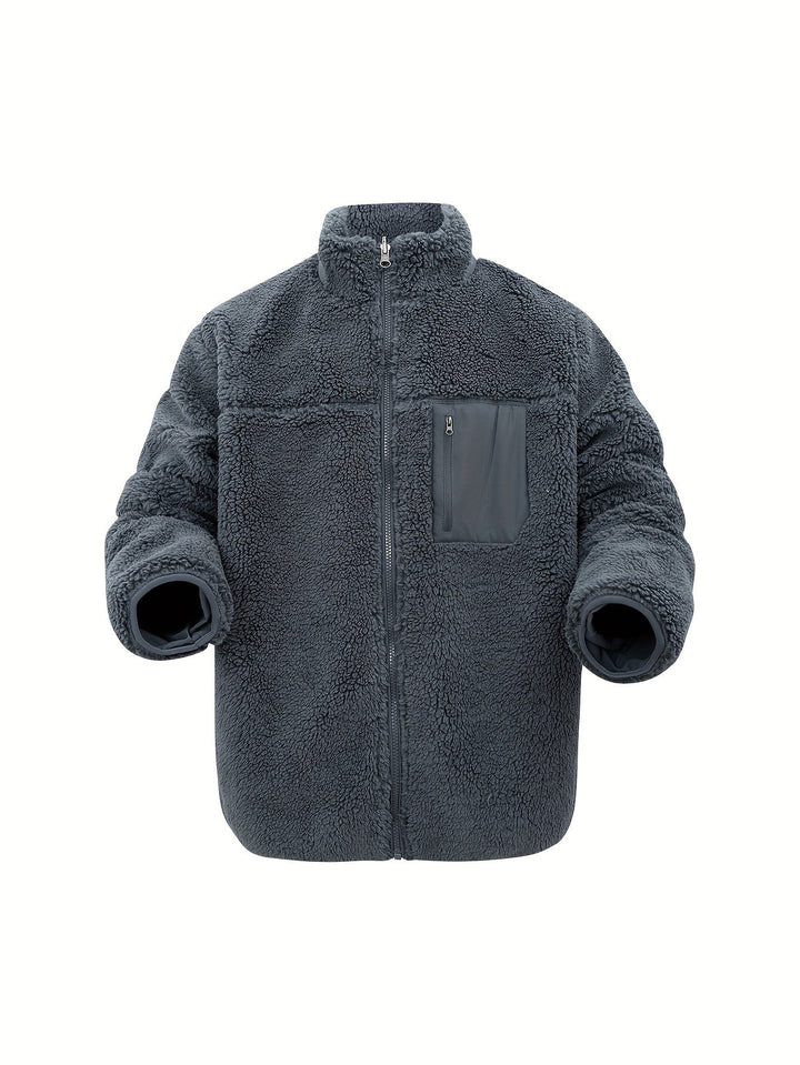 Drune | Taillierte Teddy-Winterjacke