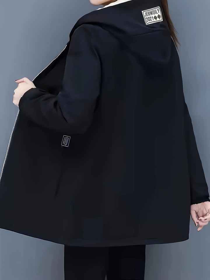 Drune | Kurze Fleece Winterjacke für Frauen - Perfekt für Wintertage