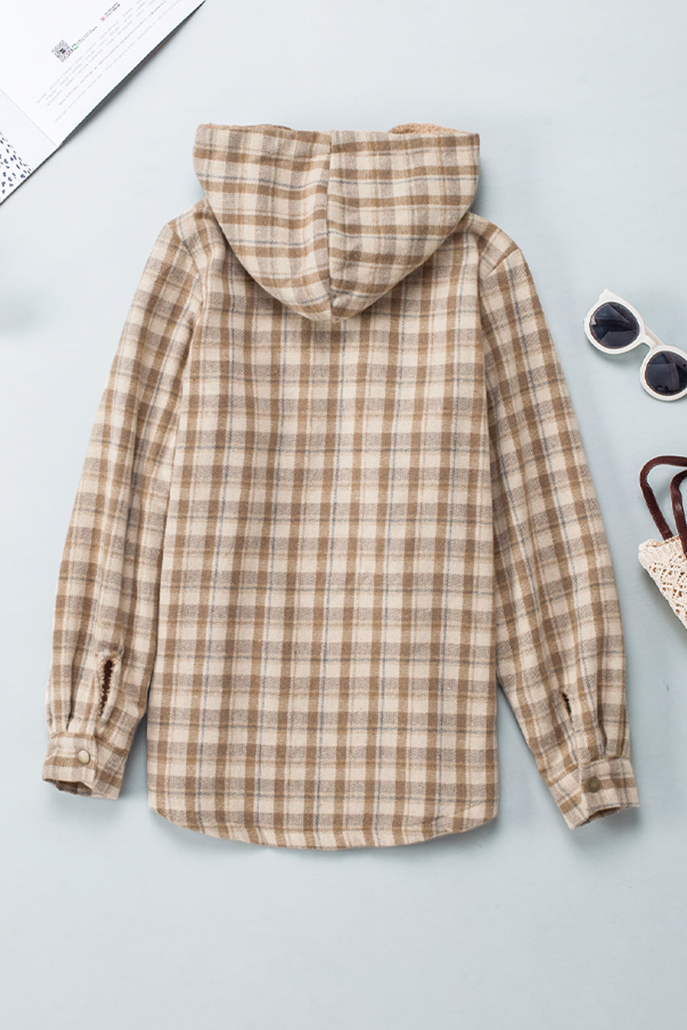 Drune | Gitterjacke mit Plüschfutter Warm und Stilvoll Ideal Für Den Alltag