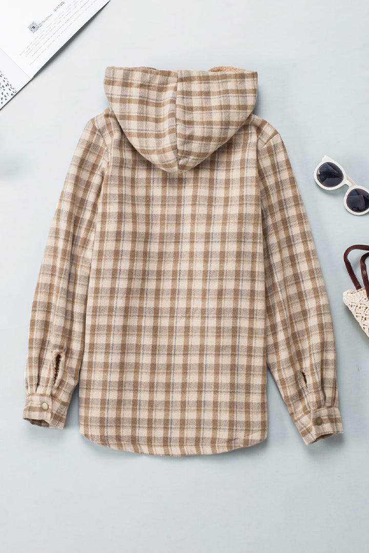 Drune | Gitterjacke mit Plüschfutter Warm und Stilvoll Ideal Für Den Alltag