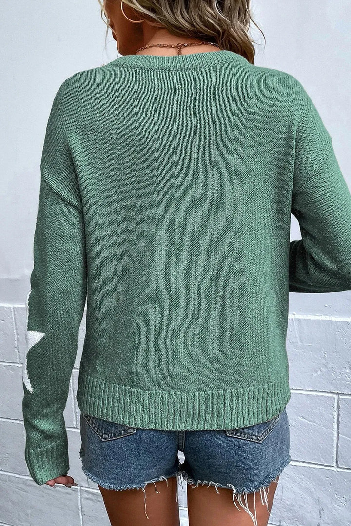 Drune | Stilvolle Winter Casual Stern Pullover für Frauen