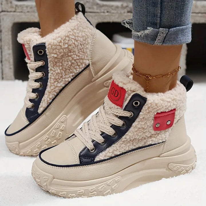 Drune – Wasserdichte Plüsch-Stiefeletten