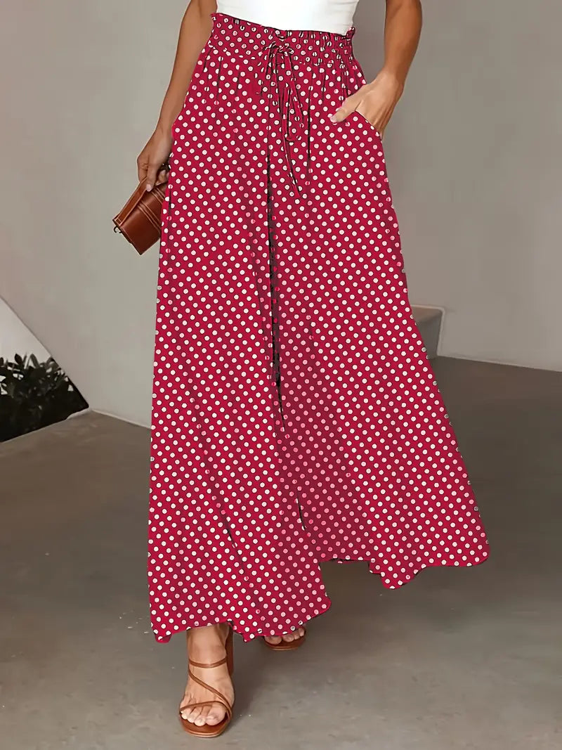 Drune | Elegante und Schicke Hose mit Weitem Bein