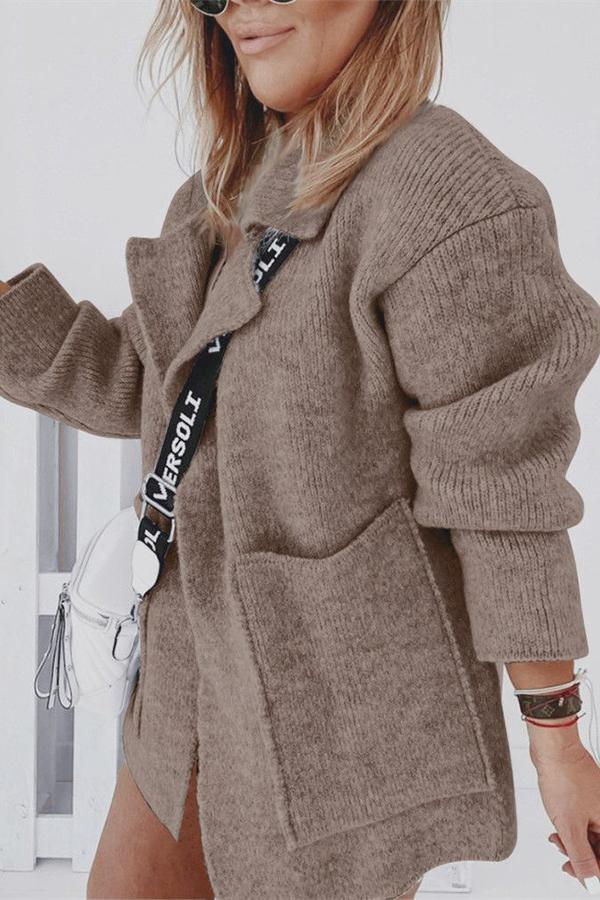Drune | Honey So Bequem Tasche Strickpullover
