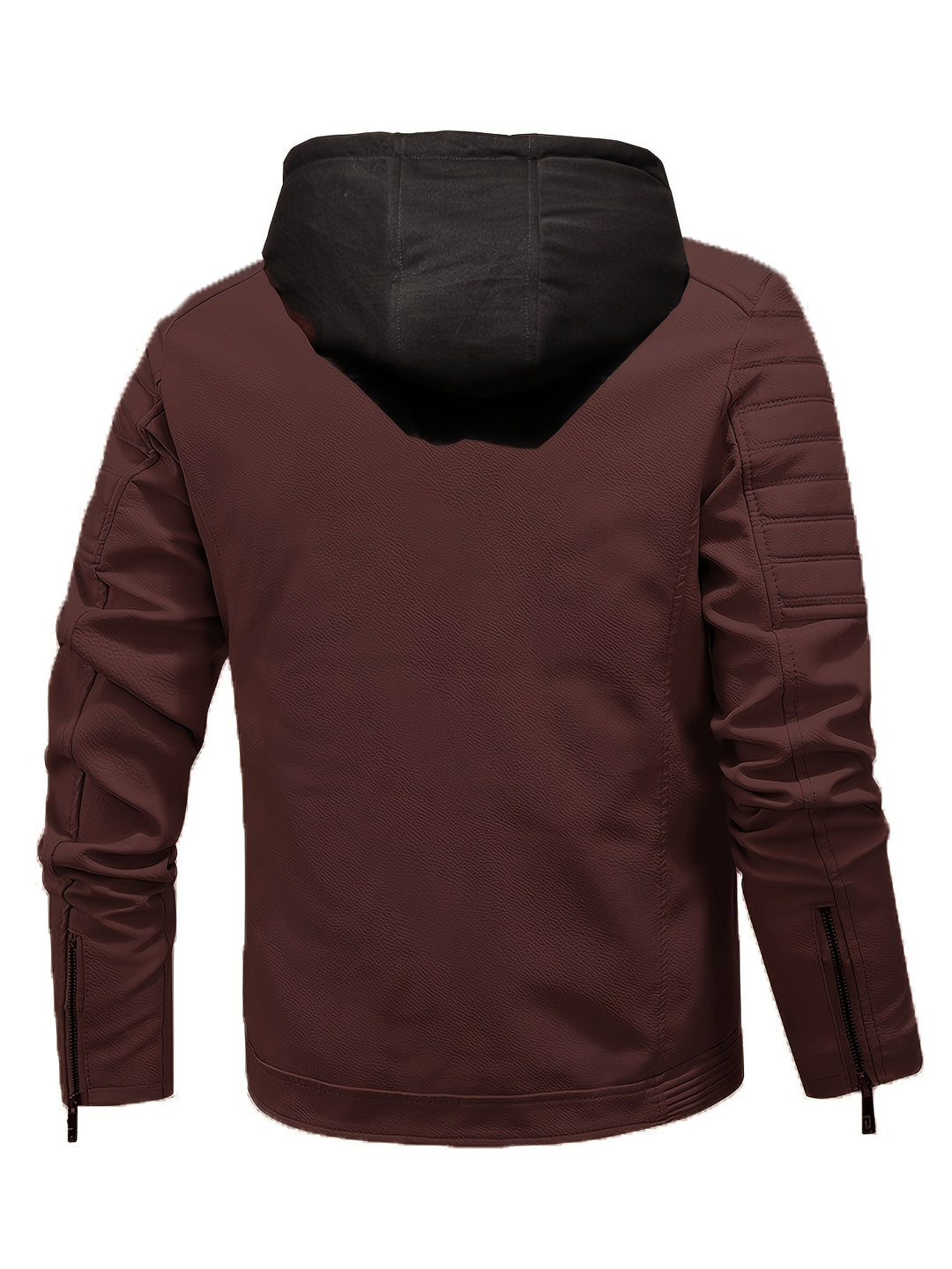 Drune | Modische Winddichte Lederjacke