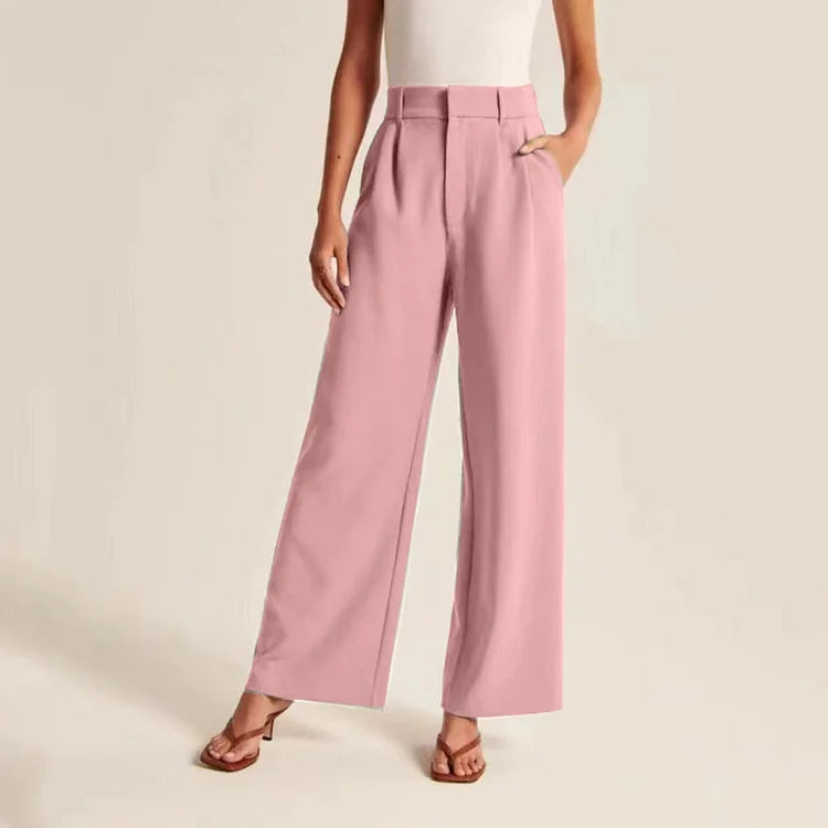 Drune - Damen Chic Weite Bein Hosen