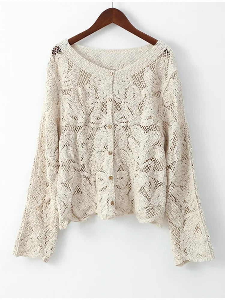 Drune | Hand-crocheted cardigan