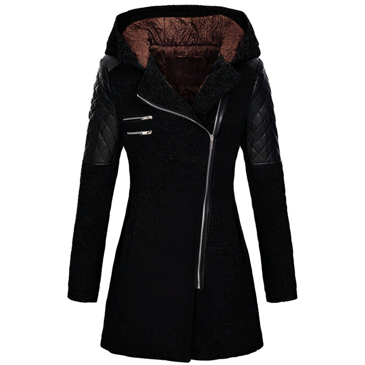 Drune | Winterlicher Woll|Trenchcoat Mit Kapuze