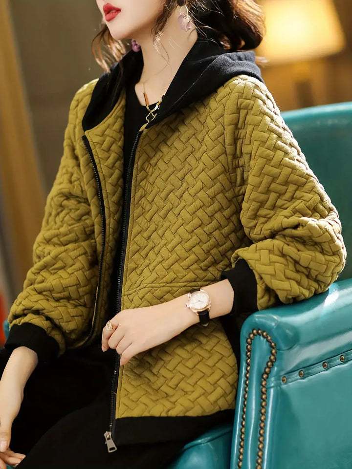 Drune | Gestepptes Hoodie