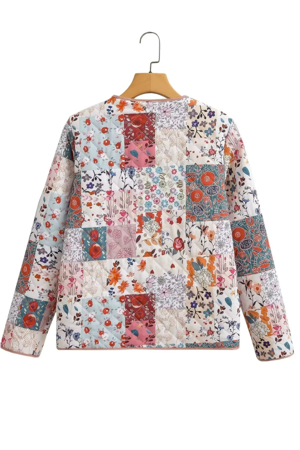 Drune | Gedruckte Baumwolljacke