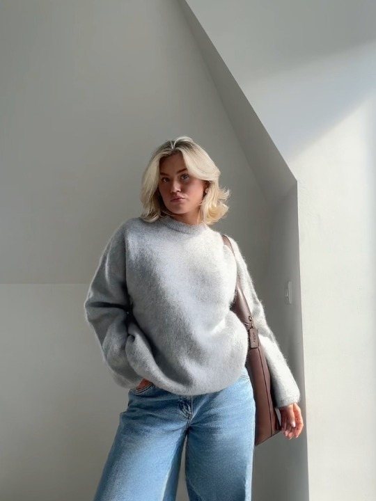 Drune | weicher Mohair Strickpullover