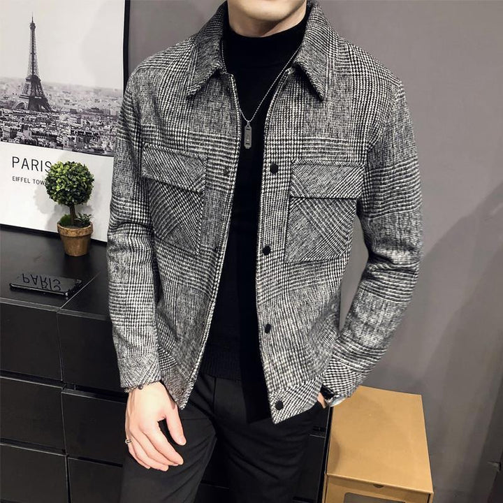 Drune | Herren Karohemdjacke