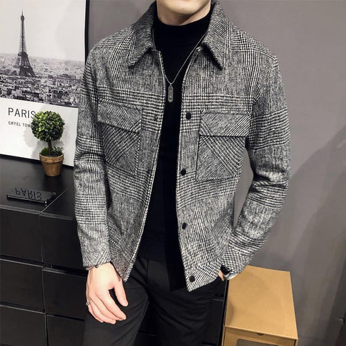Drune | Herren Karohemdjacke