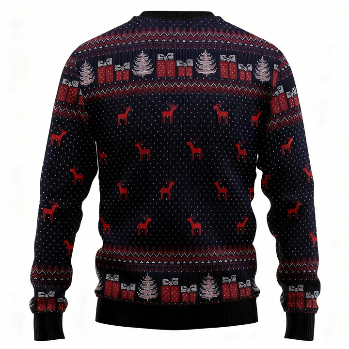 Drune | Tier- und Geschenkprint - Feiertagsikonen Hässlicher Pullover