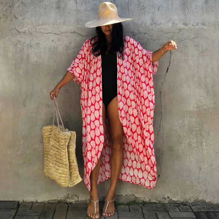Drune | Glamouröse Sonnenschutz Resort Strandkleid Cover Up
