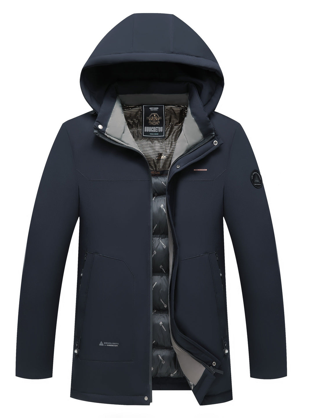 Drune | Thermo-Hoodie für Herren Winterjacke - Perfekt für Outdoor-Aktivitäten