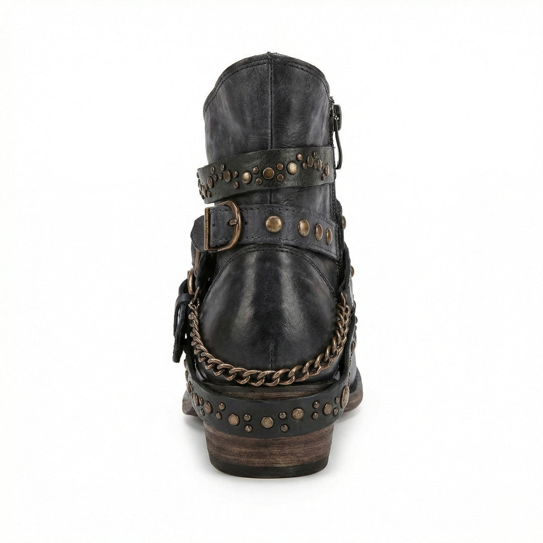 Drune | Vintage-Kettenstiefel