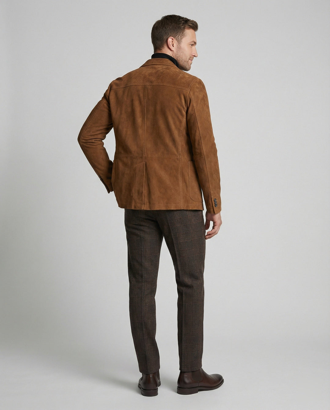 Herren Wildlederblazer