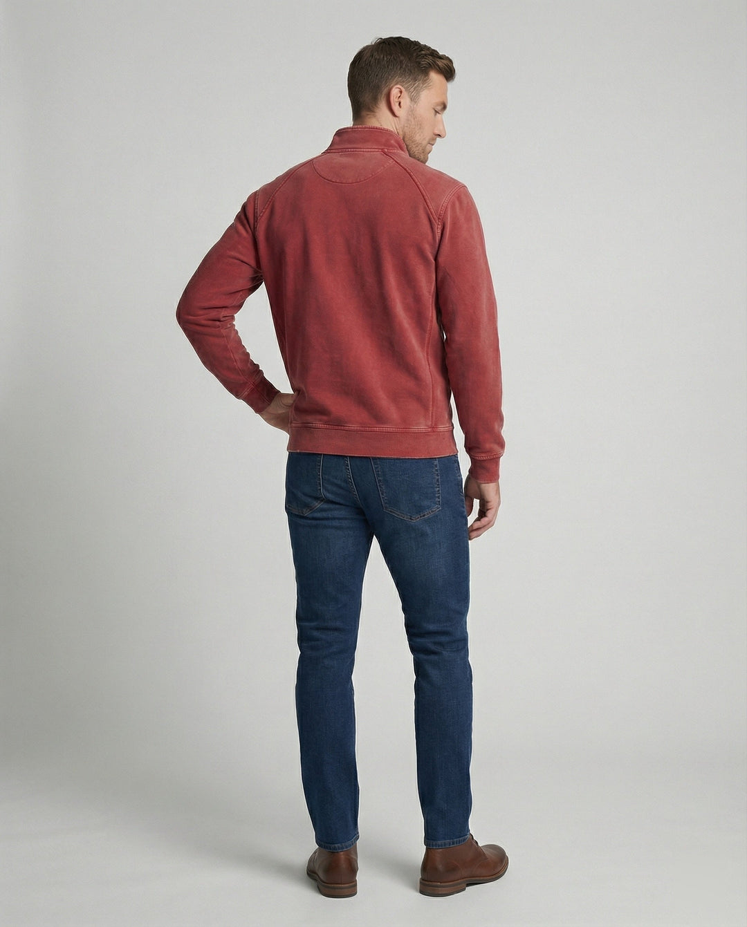 Drune | Gemütlicher Warmer Fleecepullover Herren