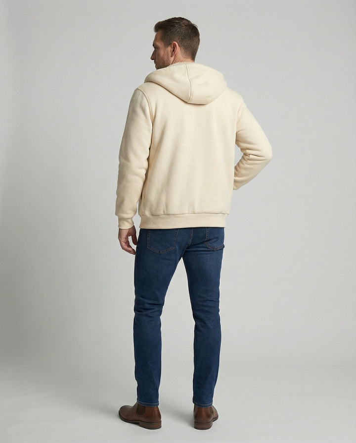 Drune | Warmer Fleecegefütterter Winterhoodie für Herren