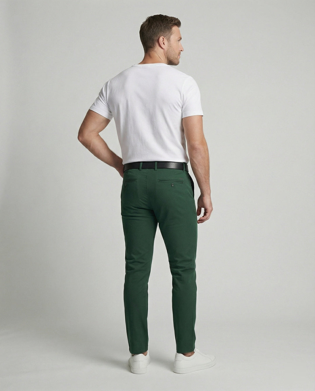 Herren Chinohose Slim Fit bequem