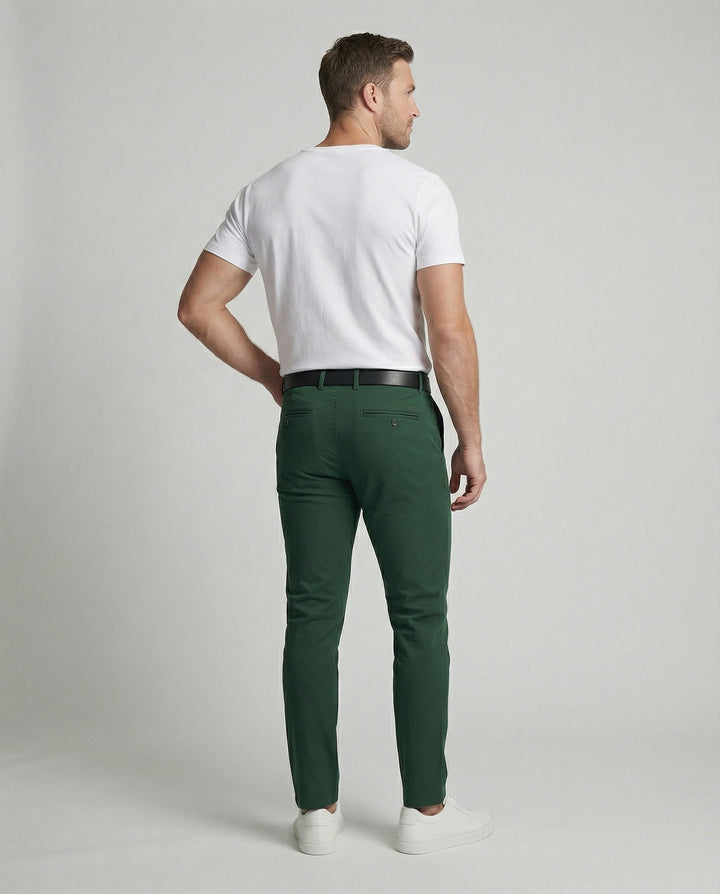 Herren Chinohose Slim Fit bequem