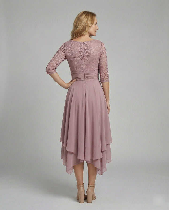 Drune - Damen Schickes Kleid, Komfortable & Locker Fallende Passform