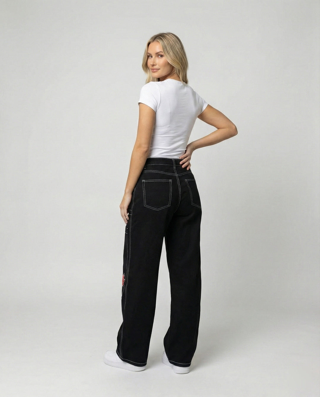 Denim Baggy Jeans mit Weiter Passform & Lässigem Stil | Drune