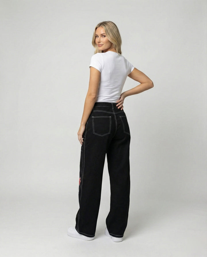 Denim Baggy Jeans mit Weiter Passform & Lässigem Stil | Drune