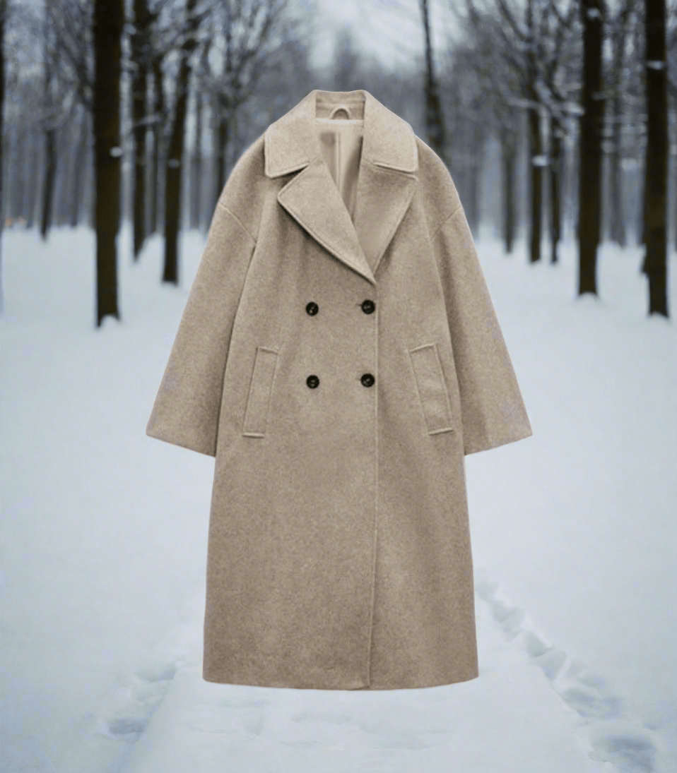 Drune | Wolle-Mix Mantel - Oversized Fit - Elegant & Zeitlos