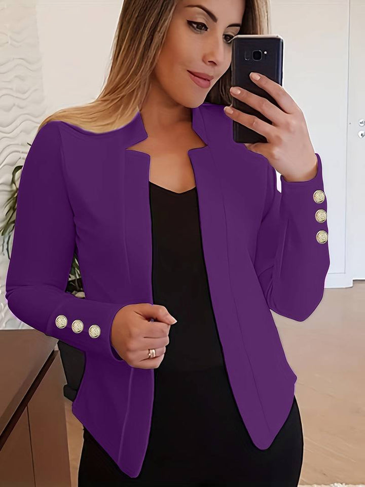 Drune | Blazer informell mit Knöpfen und langen Ärmeln