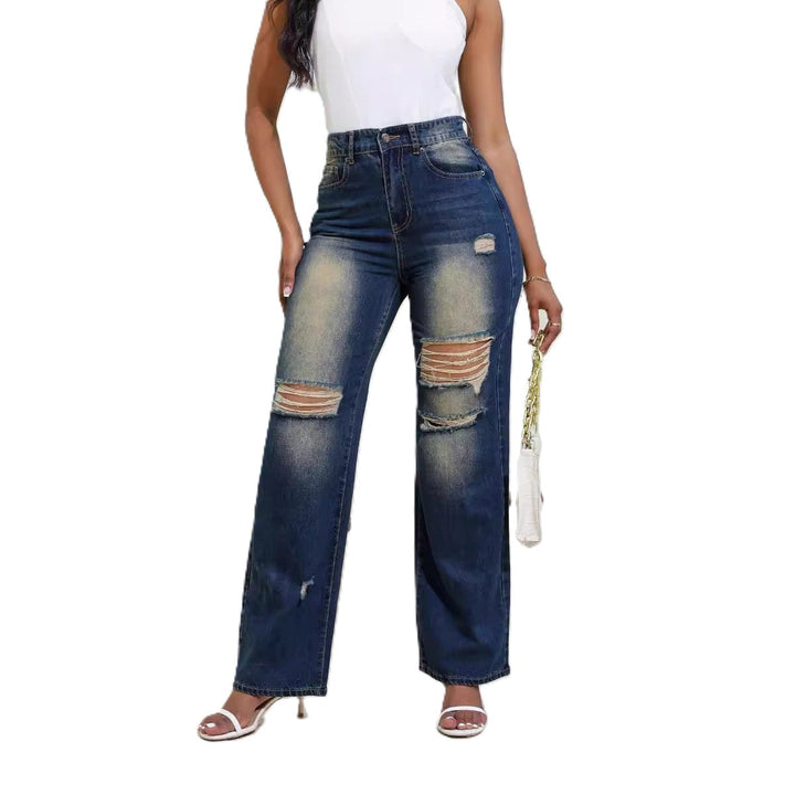 Drune | Weit Geschnittene Jeans Mit Hoher Taille