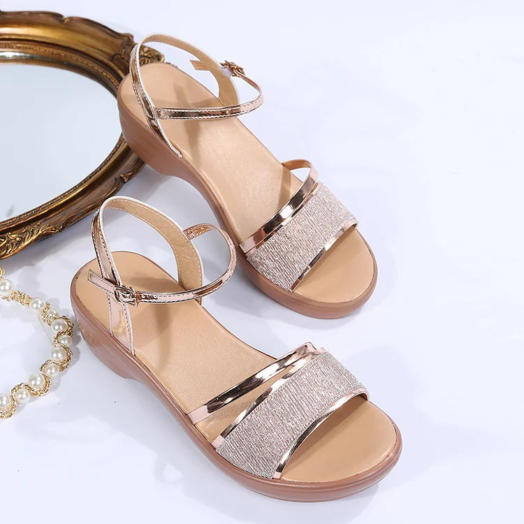 Drune | neue orthopädische Damen High Heels mit offener Zehe