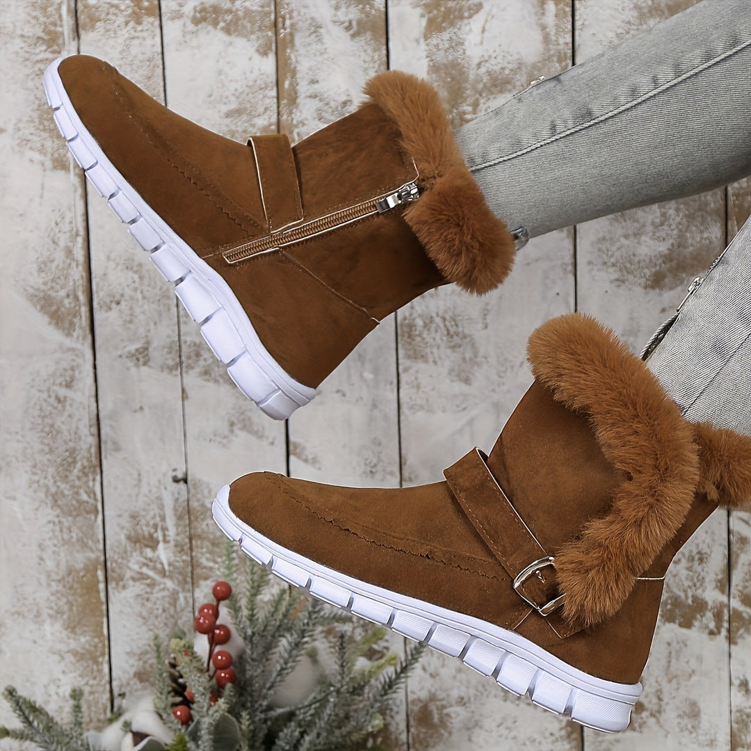 Drune | stiefelette mit kuscheligem futter für frauen