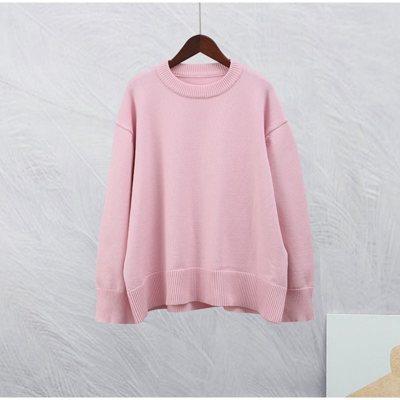 Drune | Oversized Rundhals-Pullover für Damen