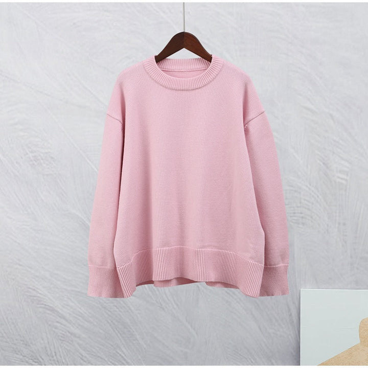Drune | Oversized Rundhals-Pullover für Damen