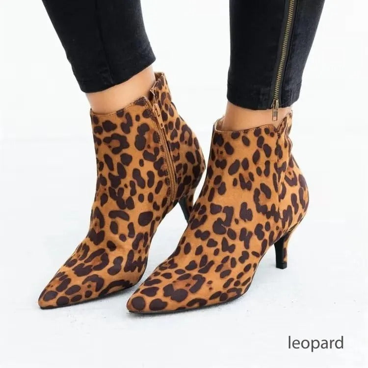 Drune | Damen Stiefeletten mit Absatz