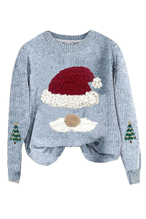 Drune | Lockere Passform Weihnachtsstrickpullover
