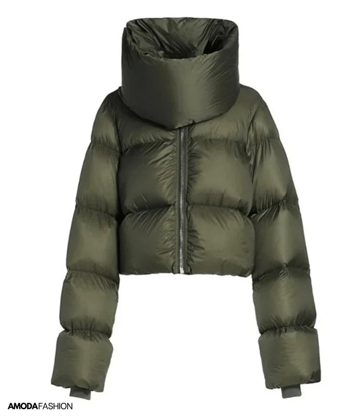 Drune | Bauschig Oversized mit Rollkragen