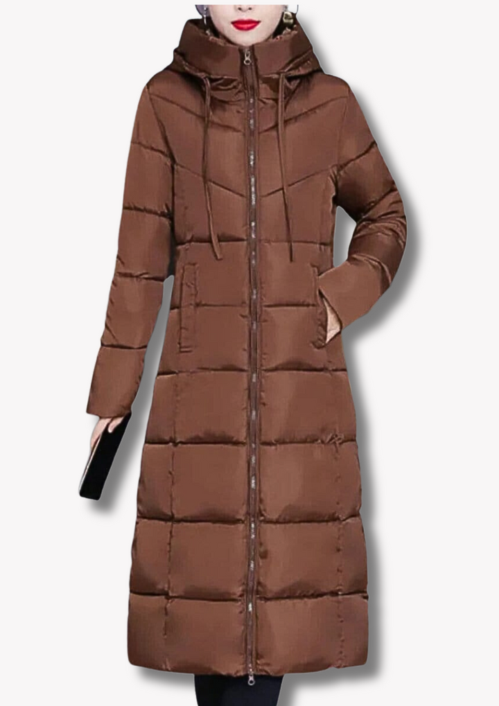 Drune | Langer Puffer-Mantel Damen